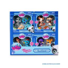 Mascotas little pet shop pack de 2 mascotas - 1 unidad aleatoria