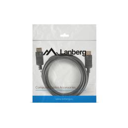Cable displayport lanberg macho macho 4k 3m negro