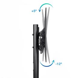 Soporte de suelo tv tooq fs1170m - b ramses 37pulgadas - 70pulgadas