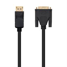 Cable displayport a dvi nanocable 2m negro - macho - macho