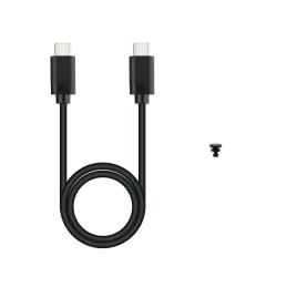 Caja externa tooq tqe - 2222b shinobi para ssd m.2 usb tipo c rgb negro