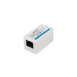 Adaptador lanberg cat5.e utp rj45 hembra - hembra