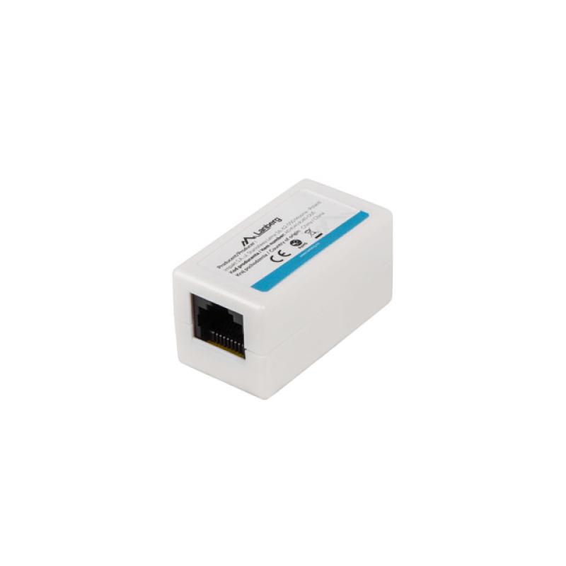 Adaptador lanberg cat5.e utp rj45 hembra - hembra