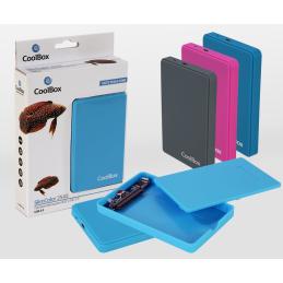 Carcasa disco duro - hdd - ssd coolbox coo - scg2543 - 8 2.5pulgadas sata usb 3.0 gris