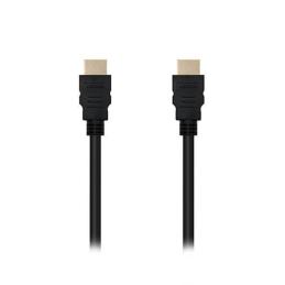Cable hdmi 1.4 tipo a a hdmi tipo a nanocable 5m - macho - macho - alta velocidad - 4k - 10.2gbps - negro