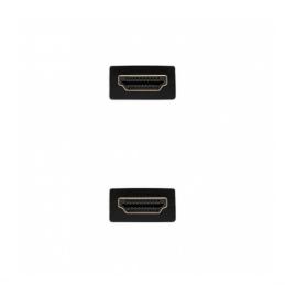 Cable hdmi 1.4 tipo a a hdmi tipo a nanocable 5m - macho - macho - alta velocidad - 4k - 10.2gbps - negro