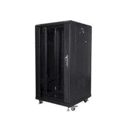 Armario rack lanberg 22u 600x600 autoensamblado 19pulgadas hasta 60kg negro