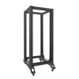 Armario lanberg abierto rack 19pulgadas 27u - 600x800 negro