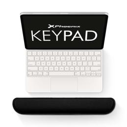 Phoenix keypad reposamuñecas ergonómico espuma con memoria alta densidad negro