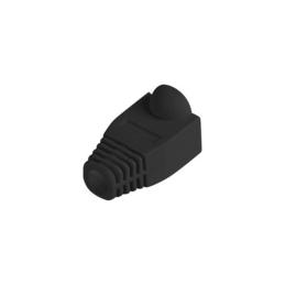 Funda protectora lanberg plb - 1000 - bk para conector rj45 pack de 100 unidades negro