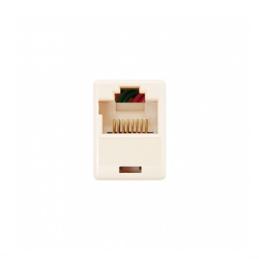 Empalme rj45 nanocable cat 5 - hembra - hembra