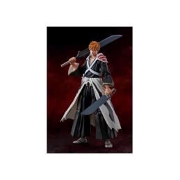 Ichigo kurosaki dual zangetsu ver. fig. 155 cm bleach sh figuarts