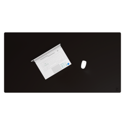 Alfombrilla phoenix eleganza xxl 125 x 64.5 cm base de corcho y superficie de cuero pu 4 mm grosor