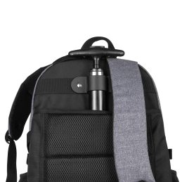 Mochila con ruedas trolley phoenix discovery g para portátil 17pulgadas gris