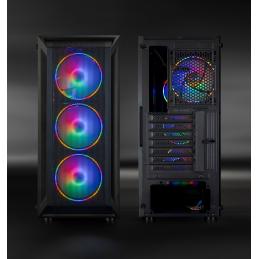 Caja semitorre gaming tooq tqgcc101 - b ragnarok negra