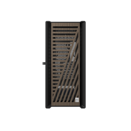 Caja phoenix artisan noble negra con frontal de madera atx cristal templado gaming cristal templado filtros antipolvo tipo c