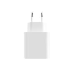 Cargador de pared xiaomi mi dual usb tipo a - usb tipo c - 33w - blanco