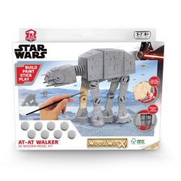 Replica madera para pintar woodwork star wars at - at walker del imperio