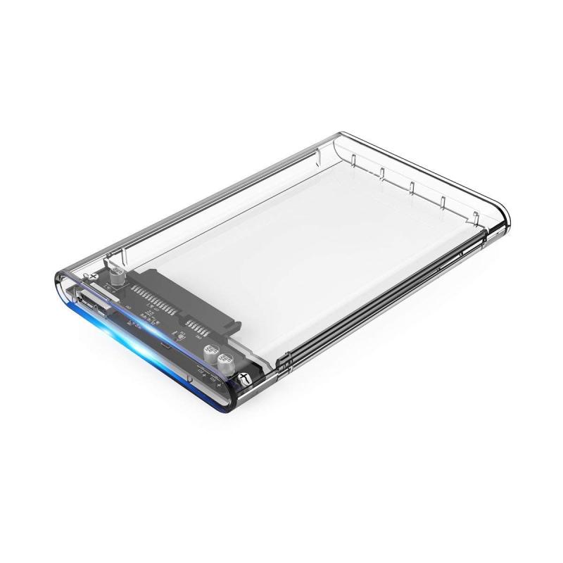 Carcasa disco duro - hdd - ssd coolbox coo - sct - 2533 2.5 pulgadas sata usb 3.0 transparente