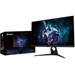 Monitor led gaming 32 pulgadas gigabyte aorus fi32q - ek negro ips - 2k - 2 x hdmi - 1 x dp - 2 x usb tipo a - 1 x usb tipo c - 