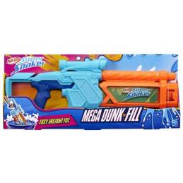 Pistola hasbro nerf super soaker mega dunk fill