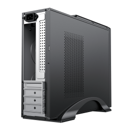 Caja de ordenador phoenix micro atx lite - s80 formato slim con usb 3.0 fuente 300w 80 plus