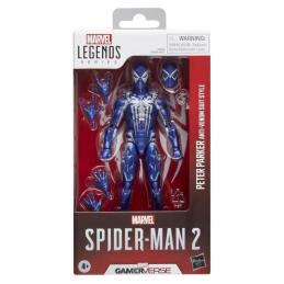 Figura hasbro marvel legends series spider - man 2 peter parker (anti - venom suit style)