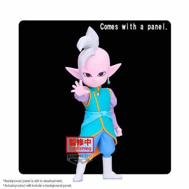 Figura banpresto dragon ball daima supreme kai mini con panel 9cm