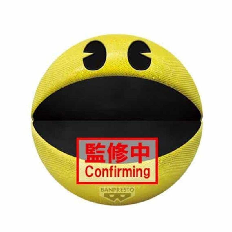 Peluche banpresto big plush pac - man 45th anniversary 18cm