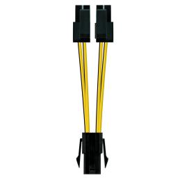 Cable alimentacion nanocable placa - micro 4 pin hembra a 8 pin macho