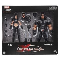 Figura hasbro marvel legends series x foce x - 23 & warpath