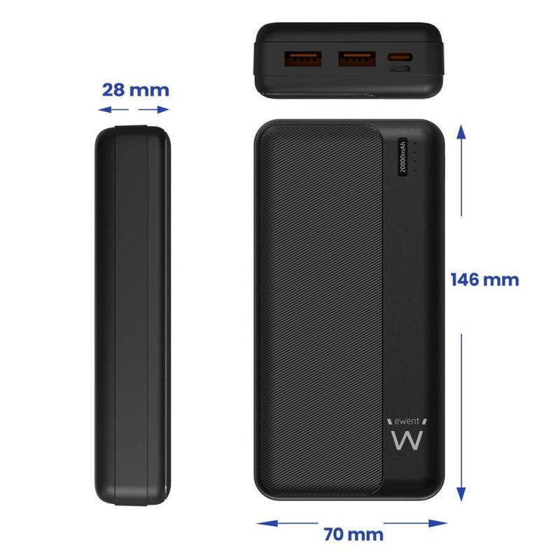 Powerbank ewent ew1163 20000mah