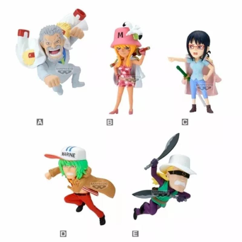 Figura banpresto one piece world collectable figure hachinosu 2 7cm