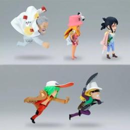 Figura banpresto one piece world collectable figure hachinosu 2 7cm