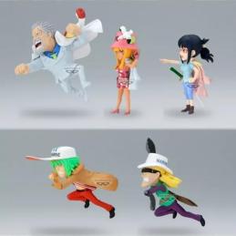 Figura banpresto one piece world collectable figure hachinosu 2 7cm