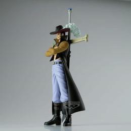 Figura banpresto one piece dxf the grandline series dracule mihawk 17cm