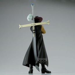 Figura banpresto one piece dxf the grandline series dracule mihawk 17cm