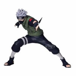 Figura banpresto naruto shippuden vibration stars kakashi hatake 13cm