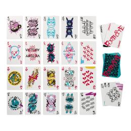 Baraja de cartas en caja metalica paladone fortnite