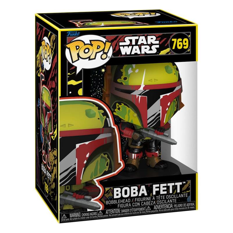 Funko pop star wars boba fett retro