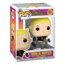 Funko pop disney kim possible - ron w - rufus