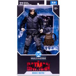 Figura mcfarlane toys dc multiverse the batman pelicula bruce wayne drifter desenmascarado