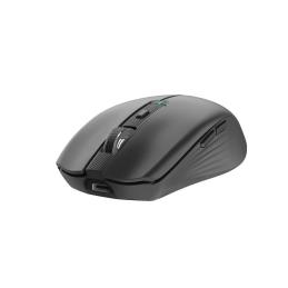 Mouse raton coolbox gaming w01 negro 1600 dpi inalambrico recargable