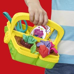 Juego hasbro play - doh blooming flowers