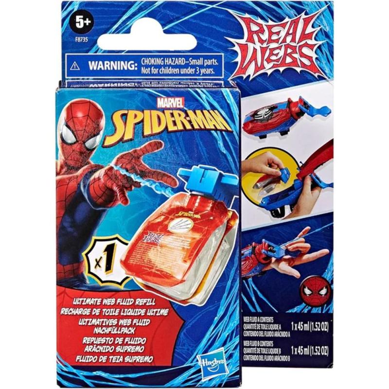Hasbro marvel spiderman real webs refil pack