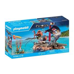Playmobil - bote pirata con tesoro