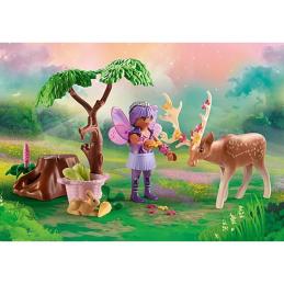 Playmobil - starter pack hadas con animales del bosque