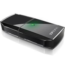 Adaptador usb 2.0 dual band wifi ac600 2.4 ghz y 5ghz tp - link negro