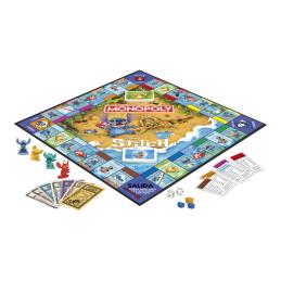 Juego de mesa monopoly stitch