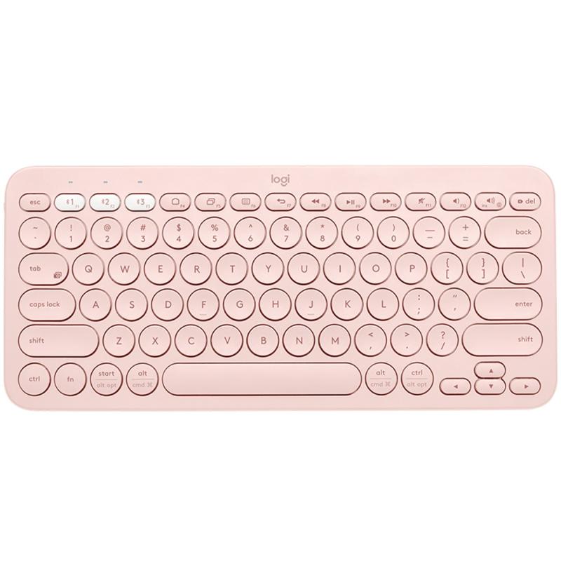 Teclado logitech k380 multi - device bluetooth rosa